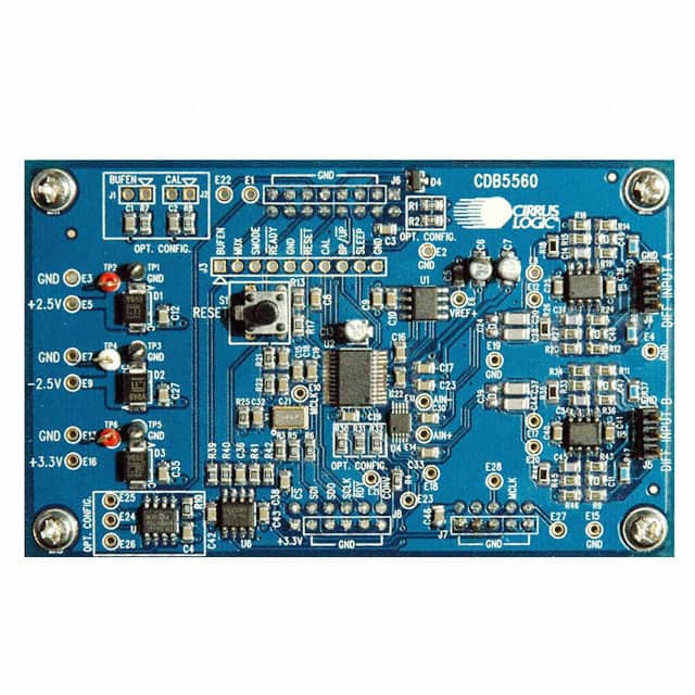 CDB5560 DEV BOARD FOR CS5560 W/MUX