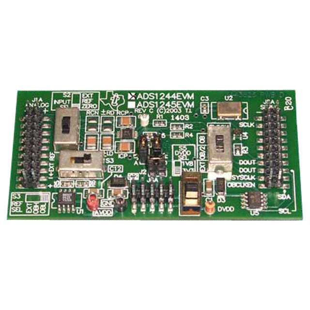 ADS1244EVM EVALUATION MODULE FOR ADS1244