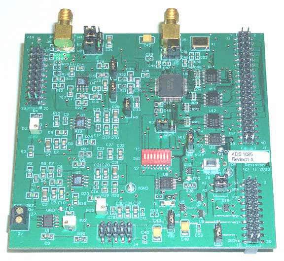 ADS1625EVM EVALUATION MODULE FOR ADS1625