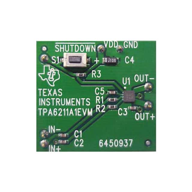 TPA6211A1EVM EVAL MODULE FOR TPA6211A1