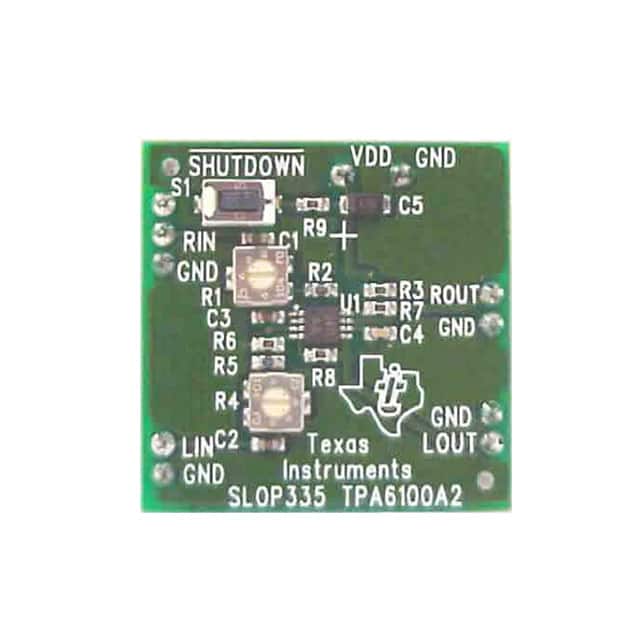 TPA6100A2EVM EVAL MOD FOR TPA6100A2