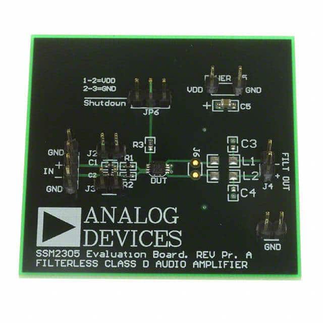 SSM2305-EVALZ BOARD EVAL FOR SSM2305 LFCSP