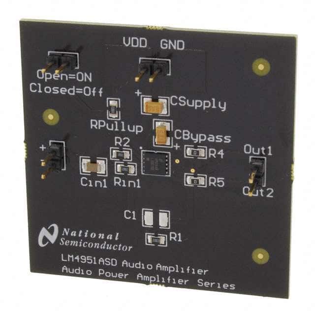 LM4951ASDBD/NOPB BOARD EVAL FOR LM4951A