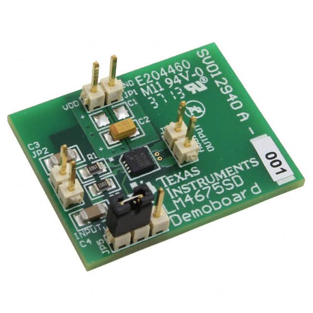 LM4675SDBD BOARD EVALUATION LM4675SD