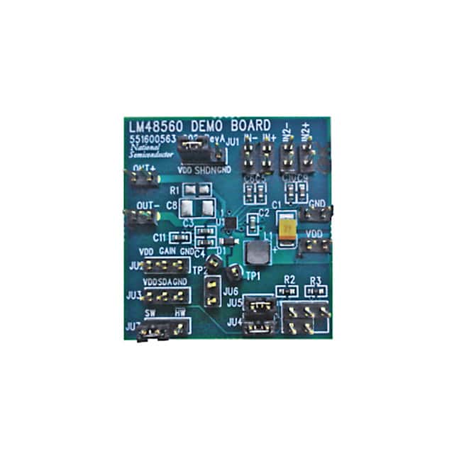 LM48560TLEVAL/NOPB BOARD EVAL FOR LM48560TL