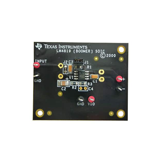 LM4819MBD BOARD EVALUATION LM4819M