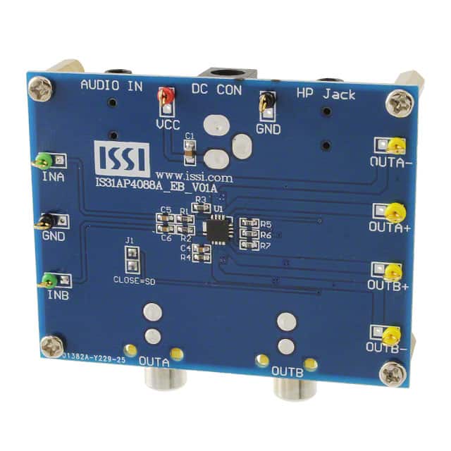 IS31AP4088A-QFLS2-EB EVAL BOARD FOR IS31AP4088A-QFLS2