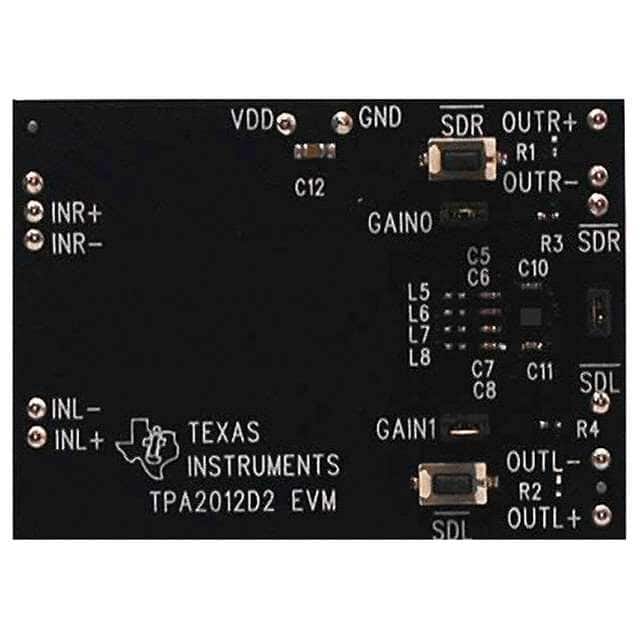 TPA2012D2EVM EVALUATION MODULE FOR TPA2012D2