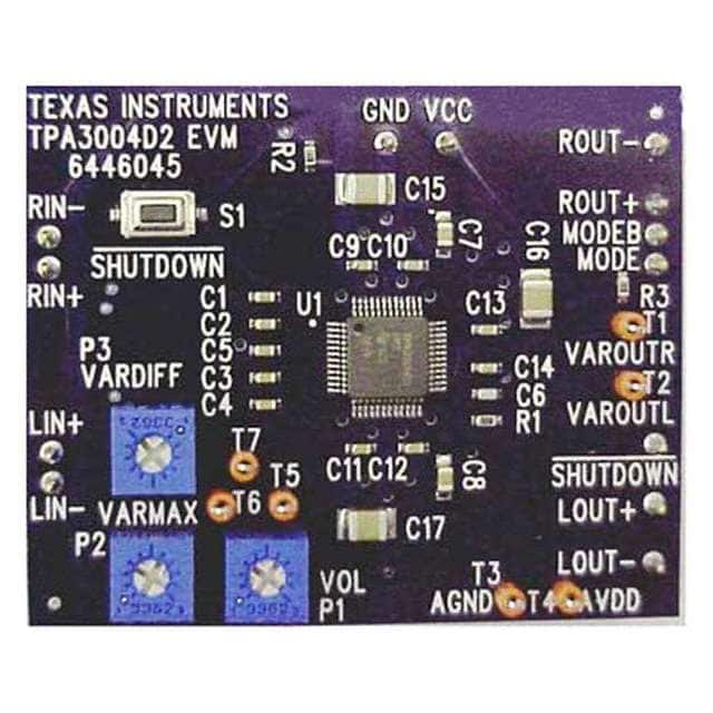 TPA3004D2EVM EVAL MOD FOR TPA3004D2