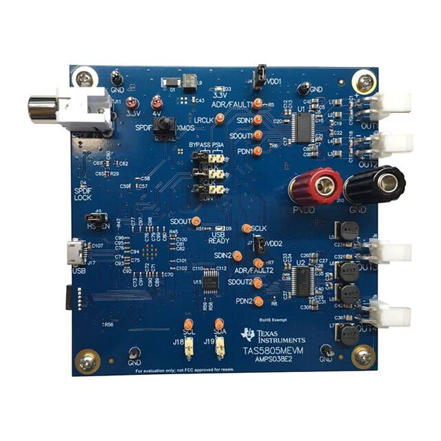 TAS5805MEVM DEVELOPMENT AMPLIFIER