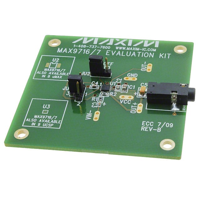 MAX9716EVKIT EVAL KIT FOR MAX9716