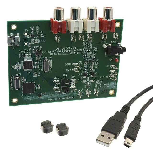 MAX97001EVKIT+ KIT EVALUATION FOR MAX97001