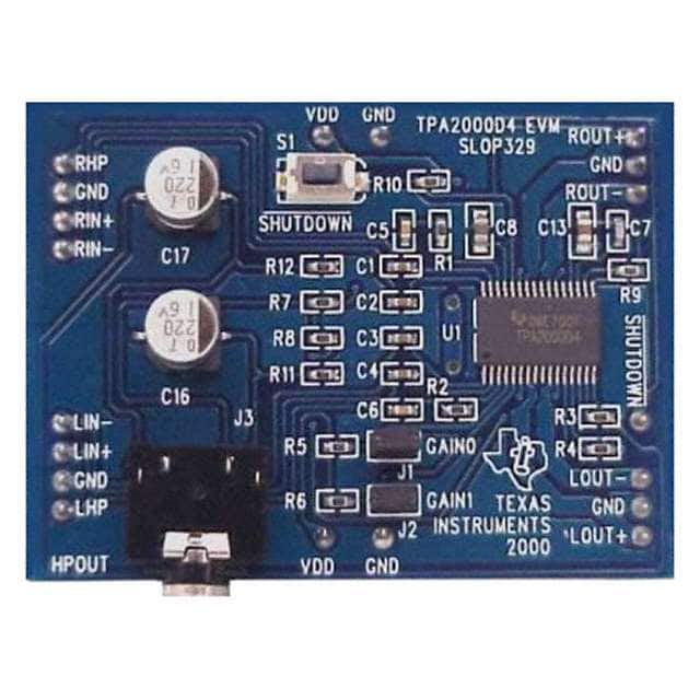 TPA2000D4EVM EVAL MOD FOR TPA2000D4