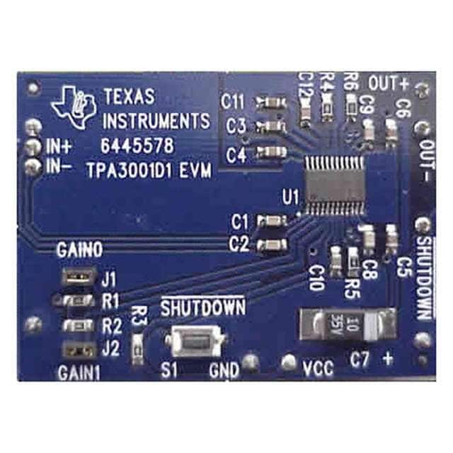 TPA3001D1EVM EVAL MODULE FOR TPA3001D1