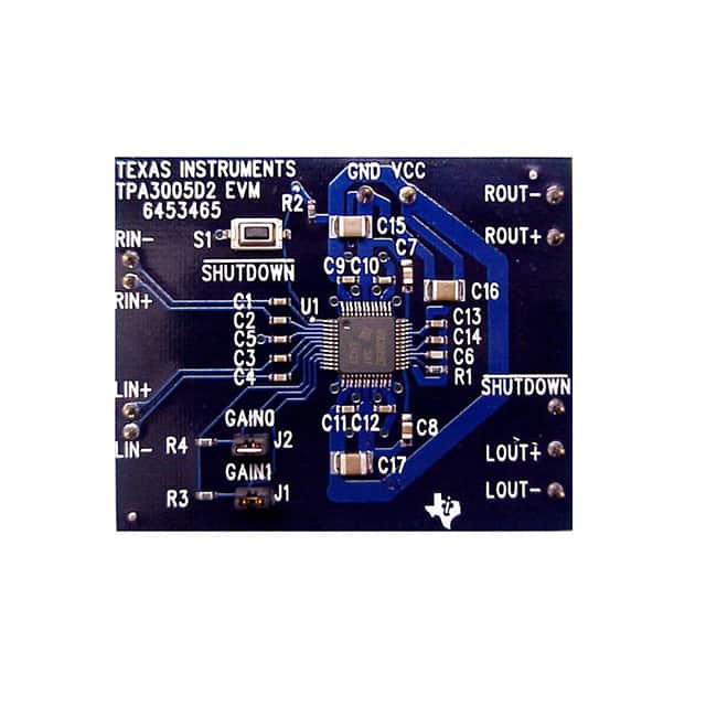 TPA3005D2EVM EVAL MODULE FOR TPA3005D2
