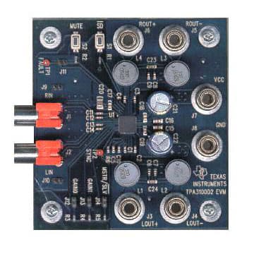 TPA3100D2EVM EVALUATION MODULE FOR TPA3100D2
