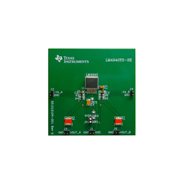 LM4940TSBD/NOPB BOARD EVAL FOR LM4940