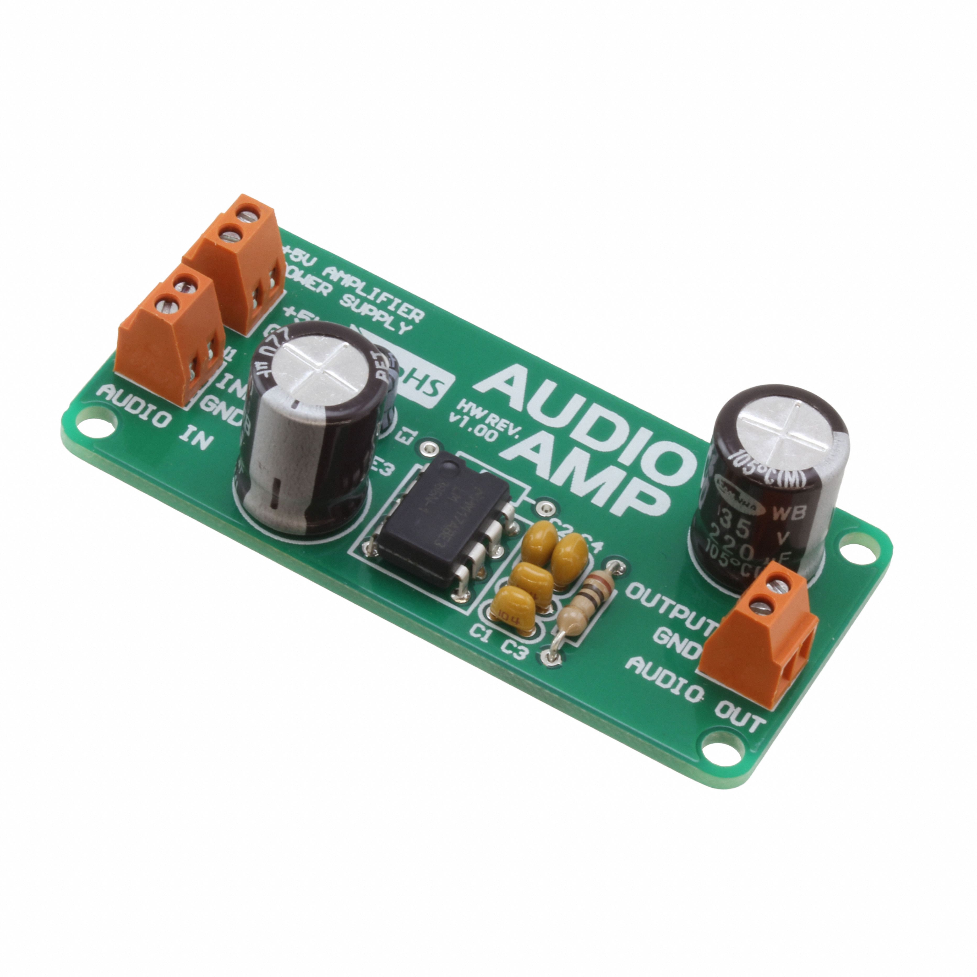 MIKROE-234 BOARD AUDIOAMP LM386