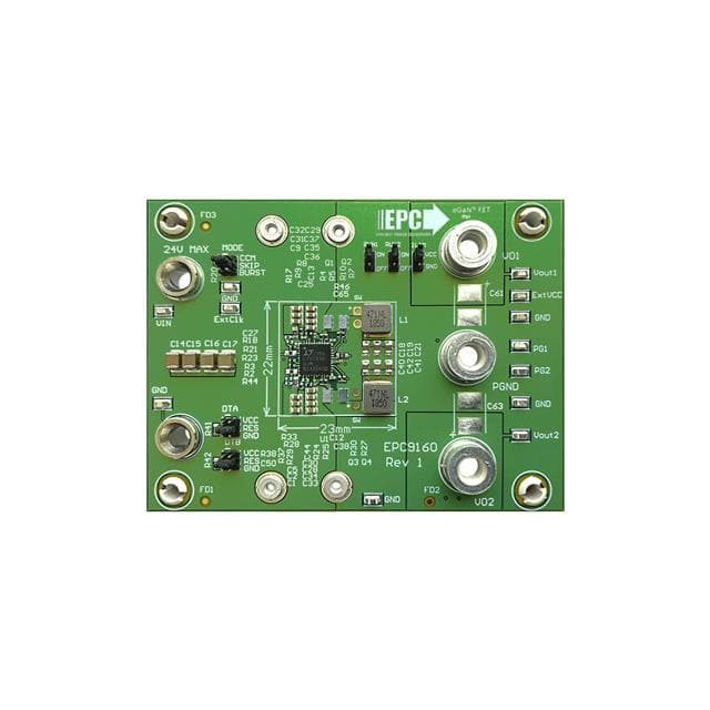 EPC9160 DCDC 9-24V/DUALOUT 15A SYNC/BUCK