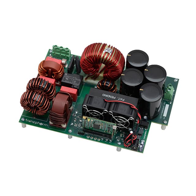 TDTTP4000W066C-KIT 4 KW TOTEM POLE EVAL BRD DSPIC