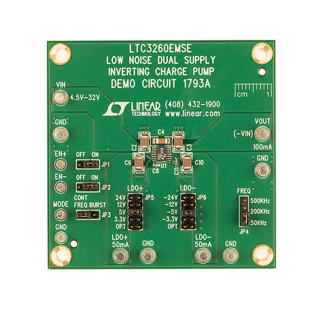 DC1793A BOARD DEMO FOR LTC3260EMSE