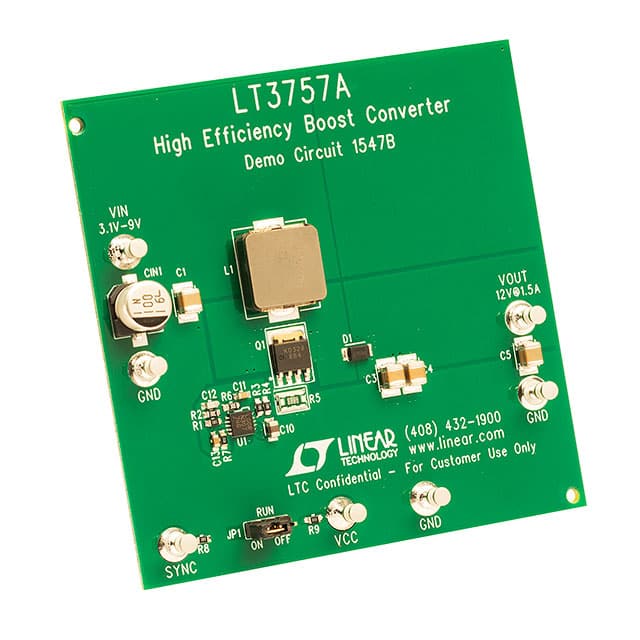 DC1547B DEMO BOARD BOOST LT3757EDD VER B
