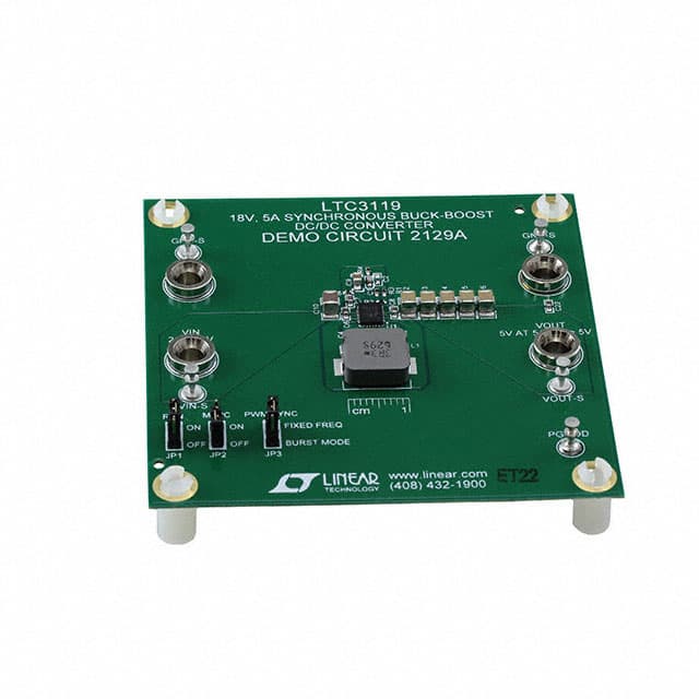 DC2129A DEMO BOARD FOR LTC3119
