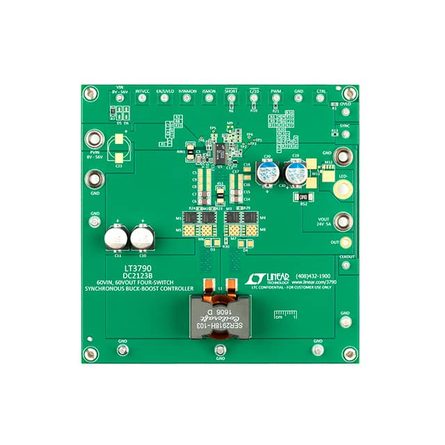 DC2123B EVAL BOARD FOR LT3790
