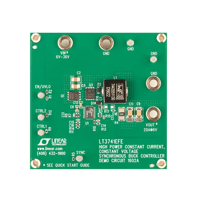 DC1602A EVAL BOARD BUCK REG LT3741