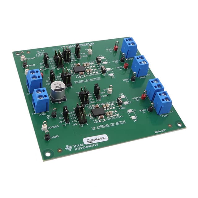 TPSM5D1806EVM 4.5-V TO 16-V INPUT, DUAL 0.5-V