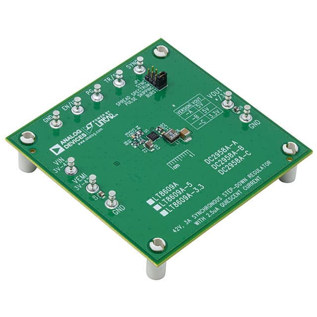 DC2958A-C LT8609A/09A-5/09A-3.3 DEMO BOARD
