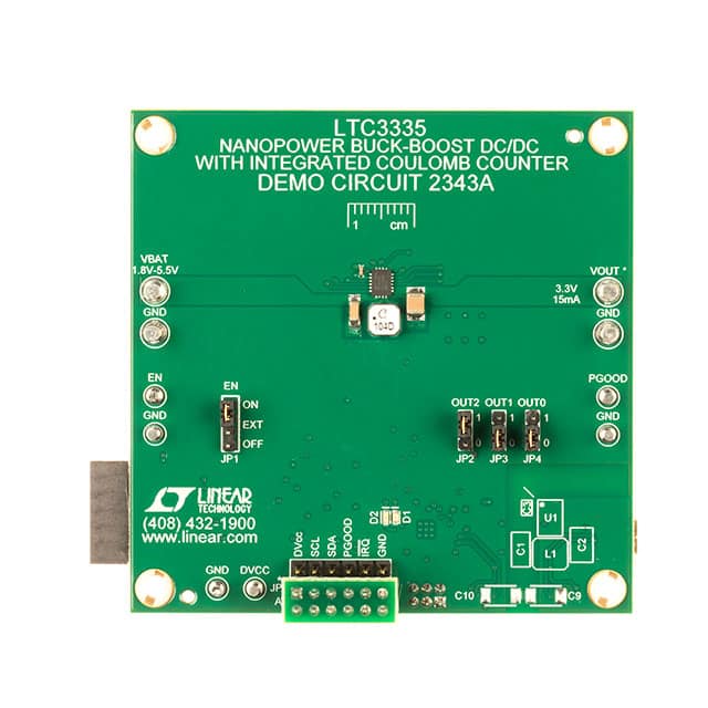 DC2343A EVAL BOARD FOR LTC3335