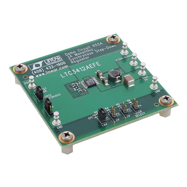 DC652A BOARD DEMO FOR LTC3412AEFE