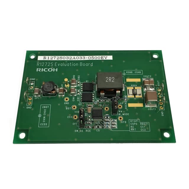 R1272S032A033-0500EV EVAL BOARD FOR 3.3V R1272S
