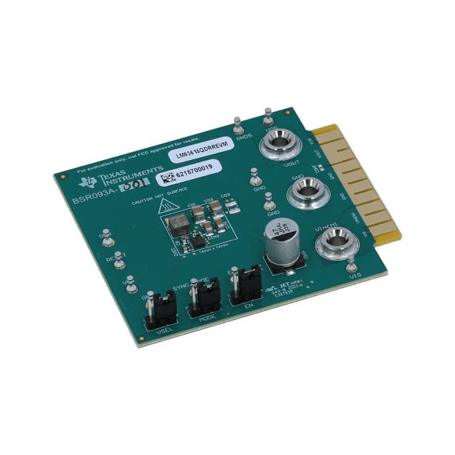 LM63615QDRREVM EVALUATION MODULE FOR 3.5-V TO 3