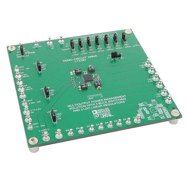 DC2984A LT3380 DEMO PMIC 4 BUCK 3 LDO +