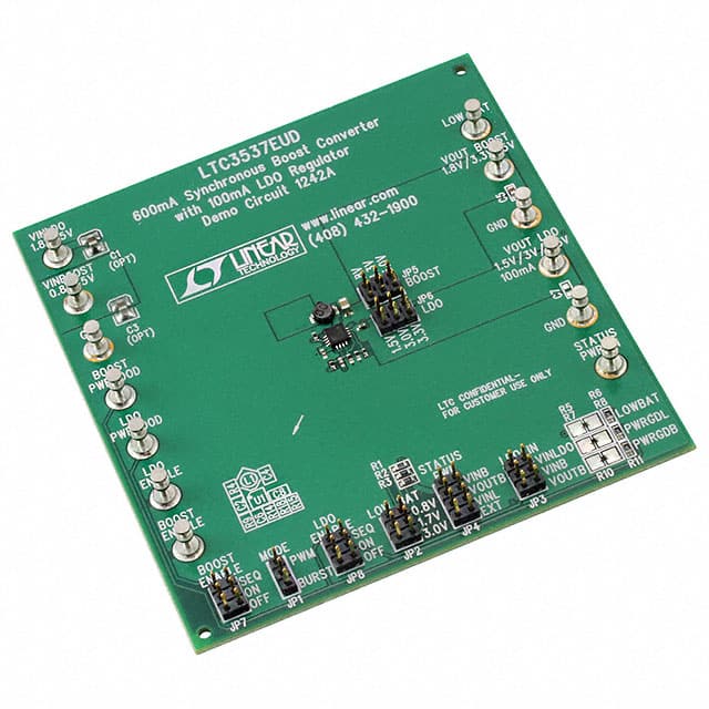 DC1242A BOARD EVAL FOR LTC3537EUD