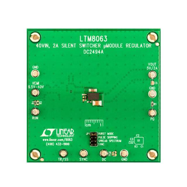 DC2494A DEMO BOARD FOR LTM8063