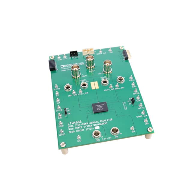 DC2722A LTM4686EY DEMO BOARD - DUAL 10A