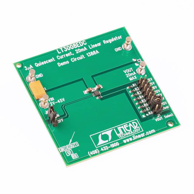 DC1388A BOARD DEMO FOR LT3008EDC6