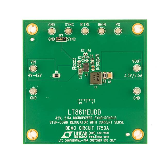 DC1750A BOARD DEMO FOR LT8611