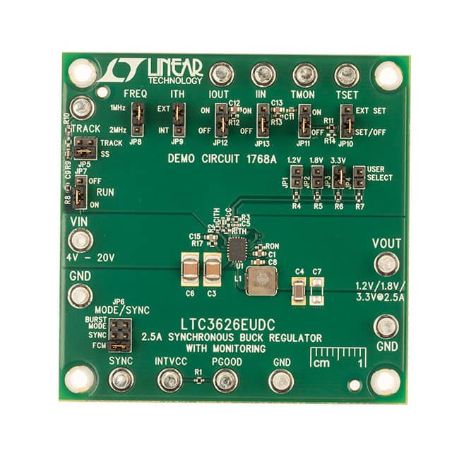 DC1768A BOARD DEMO FOR LTC3626EUDC