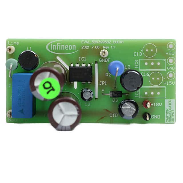 EVAL5BR3995BZBUCK1TOBO1 EVALUATION BOARD FOR  ICE5BR3995