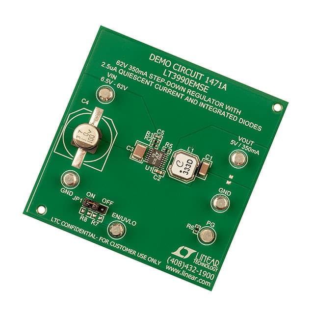 DC1471A BOARD DEMO FOR LT3990EMSE