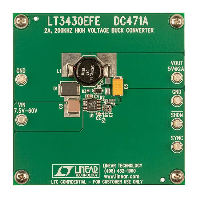 DC471A BOARD DEMO FOR LT3430EFE