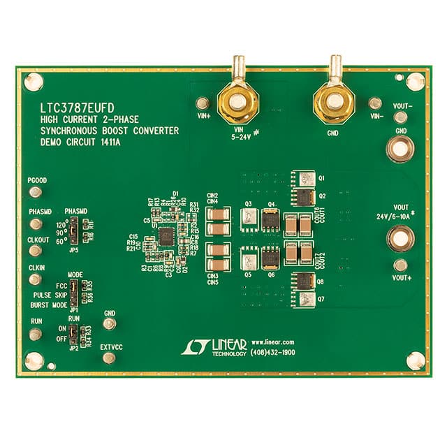 DC1411A BOARD DEMO FOR LTC3787EUFD