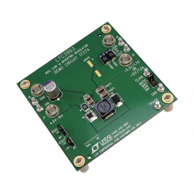 DC1737A EVAL BOARD INVERTING REG LTC3863