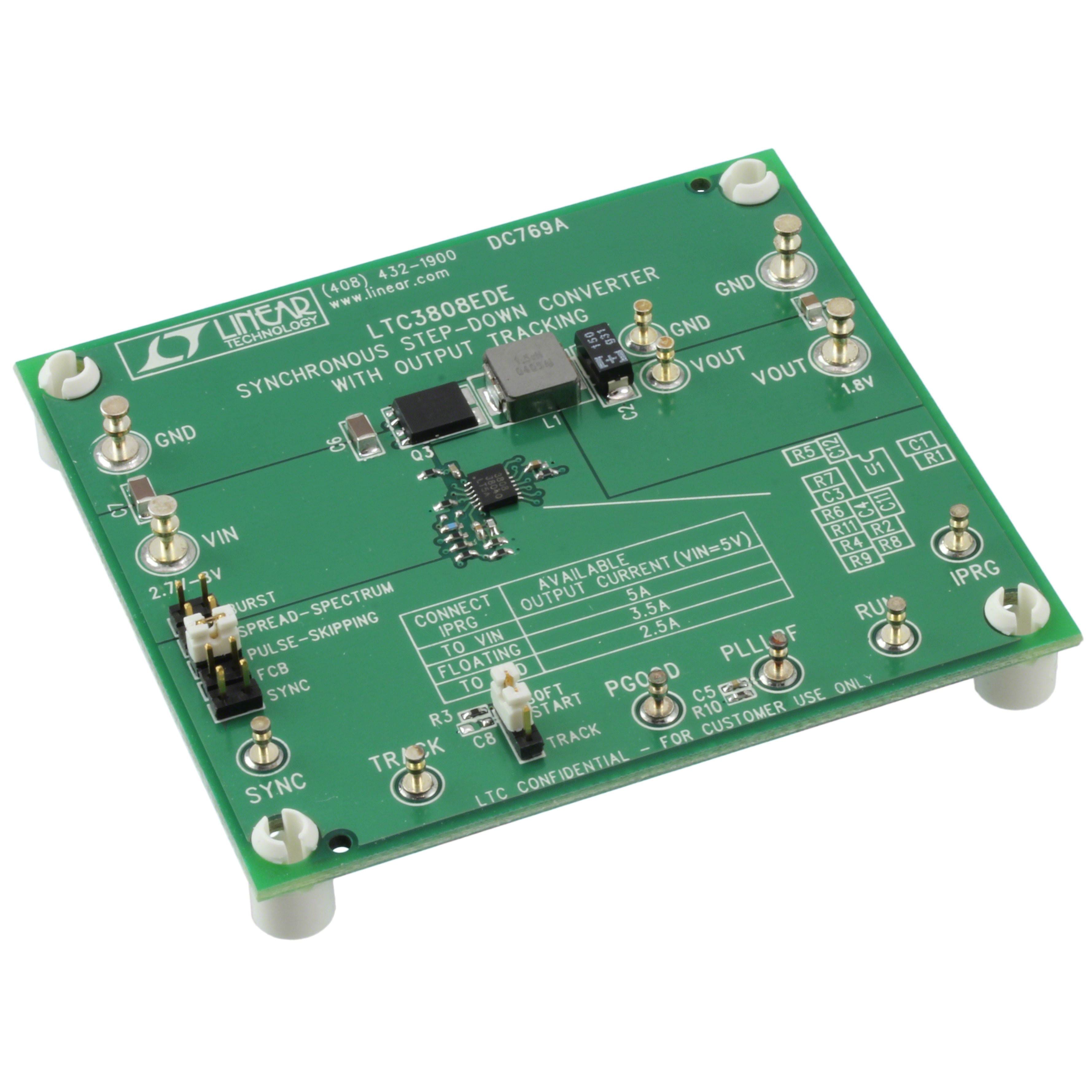 DC769A BOARD EVAL FOR LTC3808EDE