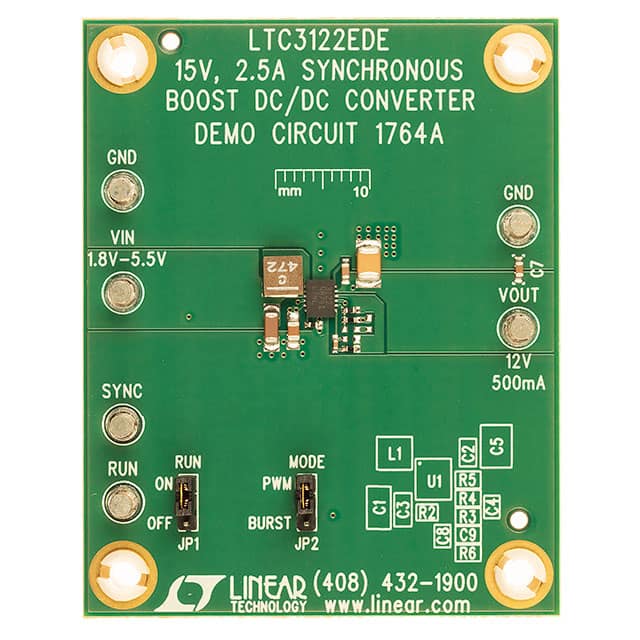 DC1764A BOARD DEMO FOR LTC3122EDE