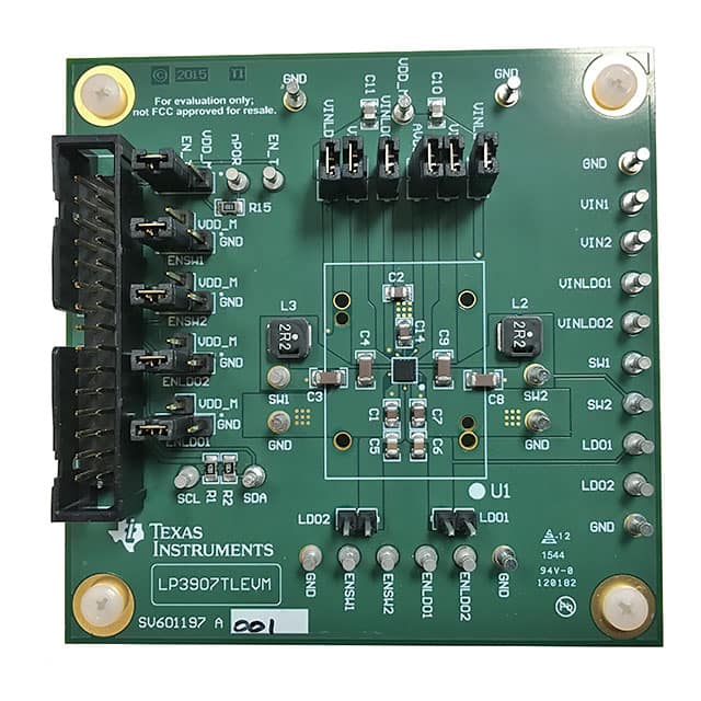 LP3907TLEVM EVALUATION MODULE